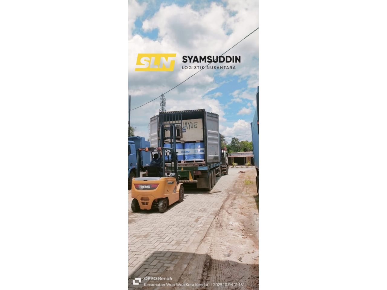 Trucking Trailer Kontainer Tanjung Priok